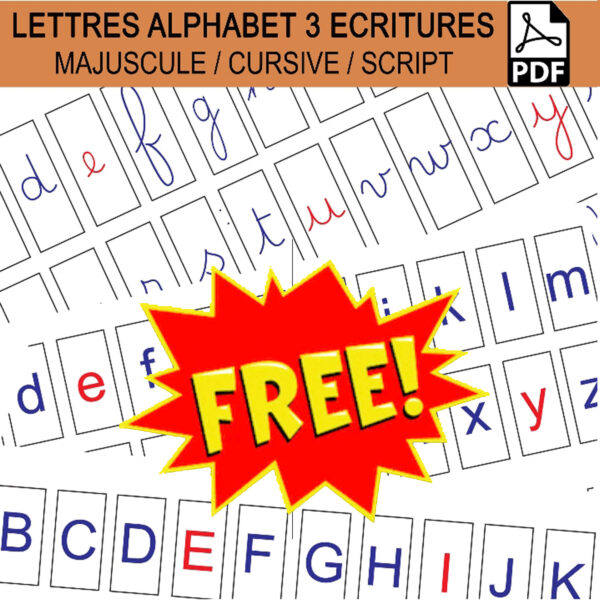 Lettres mobiles # écritures