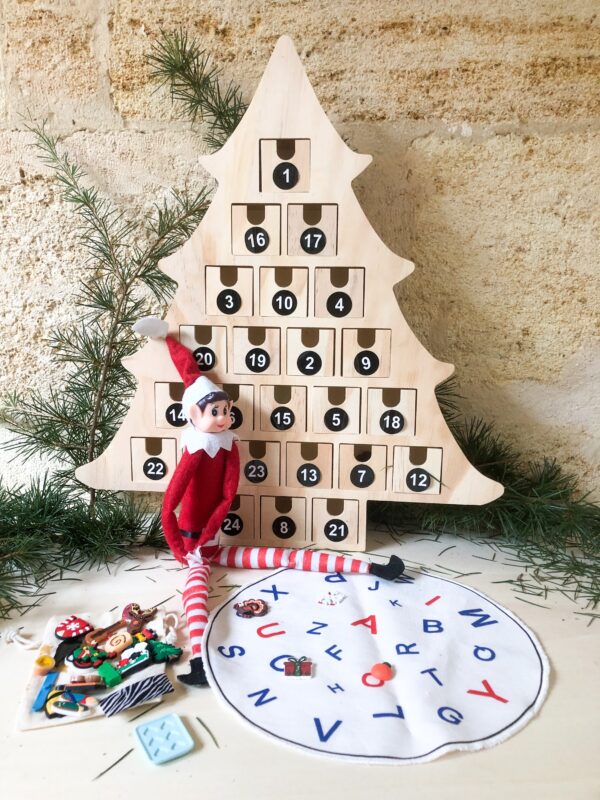 Calendrier + objets + tapis Alphabet