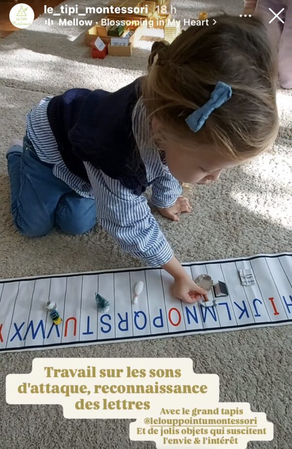 tapis alphabet majuscule