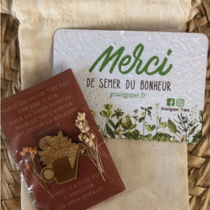 Cadeau poétique à semer pour Remercier