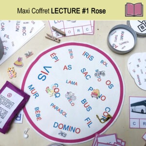 MAXI coffret lecture #1 Rose