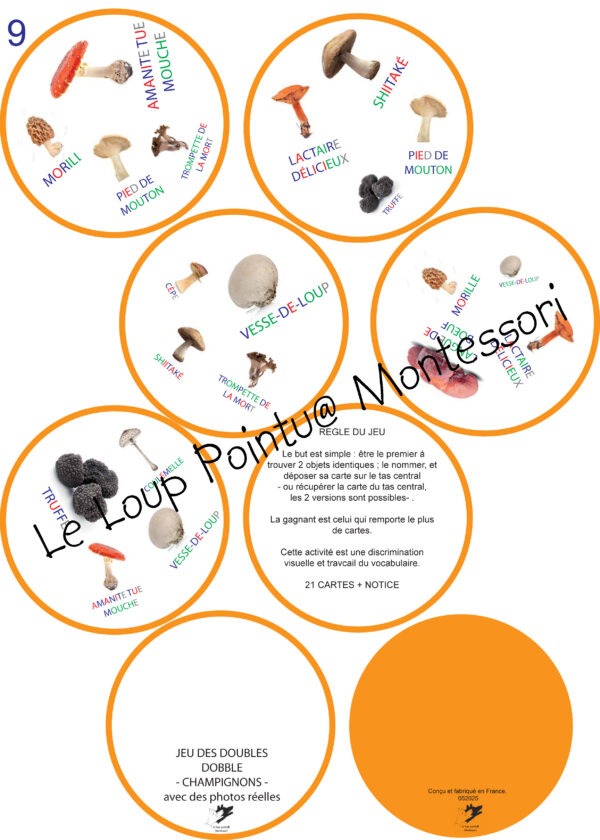 Dobble champignons - numérique – Image 3
