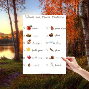 chasse aux trésors automne