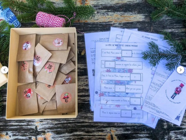 Calendrier de l’Avent Casse-Noisette – niveau 1 – mots & objets – Image 5