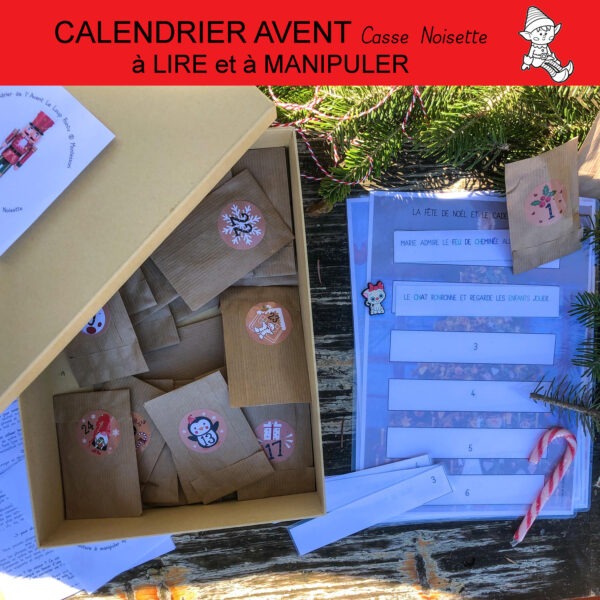 Calendrier de l’Avent Casse-Noisette – niveau 2 –  phrases + objet – Image 7