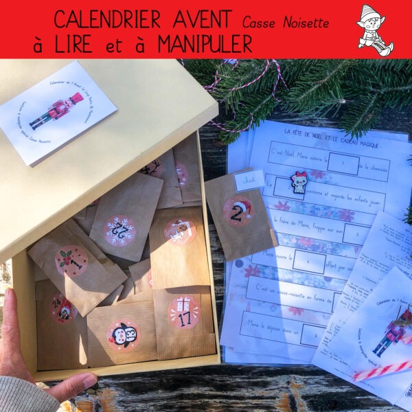 Calendrier de l’Avent Casse-Noisette – niveau 1 – mots & objets – Image 9