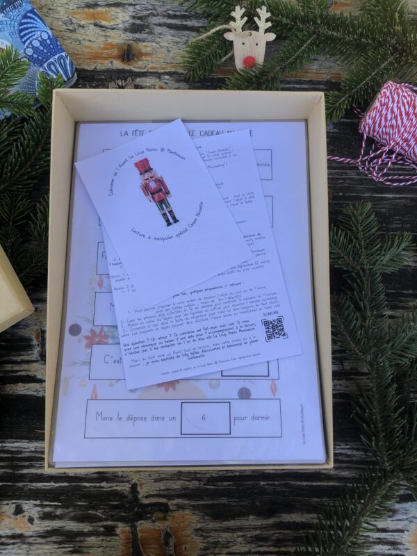 Calendrier de l’Avent Casse-Noisette – niveau 1 – mots & objets – Image 3