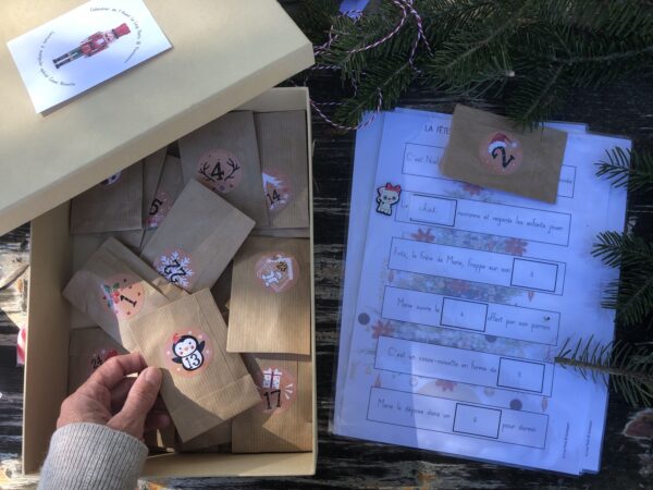 Calendrier de l’Avent Casse-Noisette – niveau 1 – mots & objets – Image 4