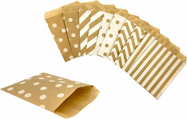 Option Emballage Cadeau – Papier Kraft Casse-Noisette + Étiquette personnalisée – Image 4