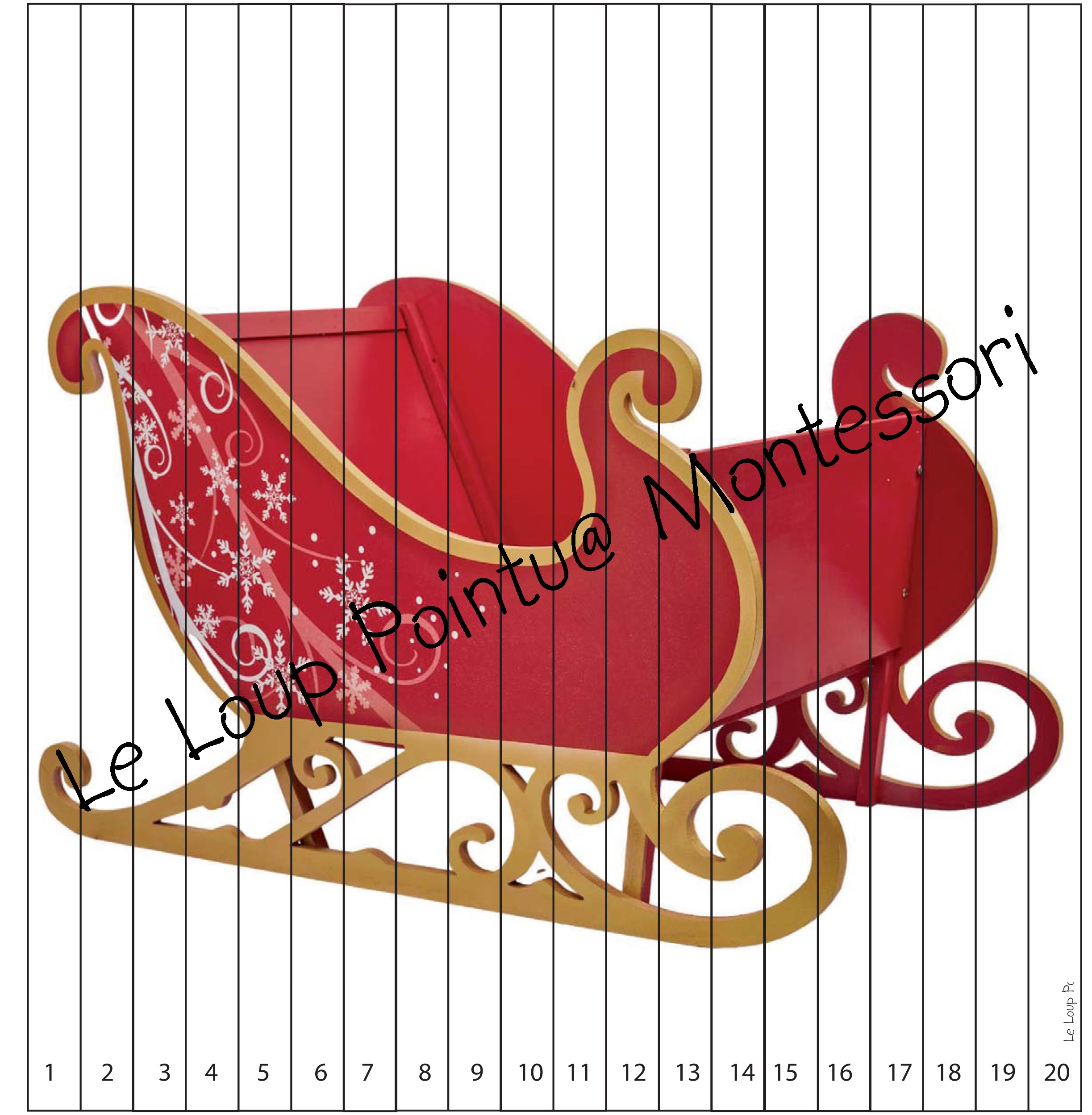 Puzzles à compter Casse Noisette 1-20 - version numérique – Image 3