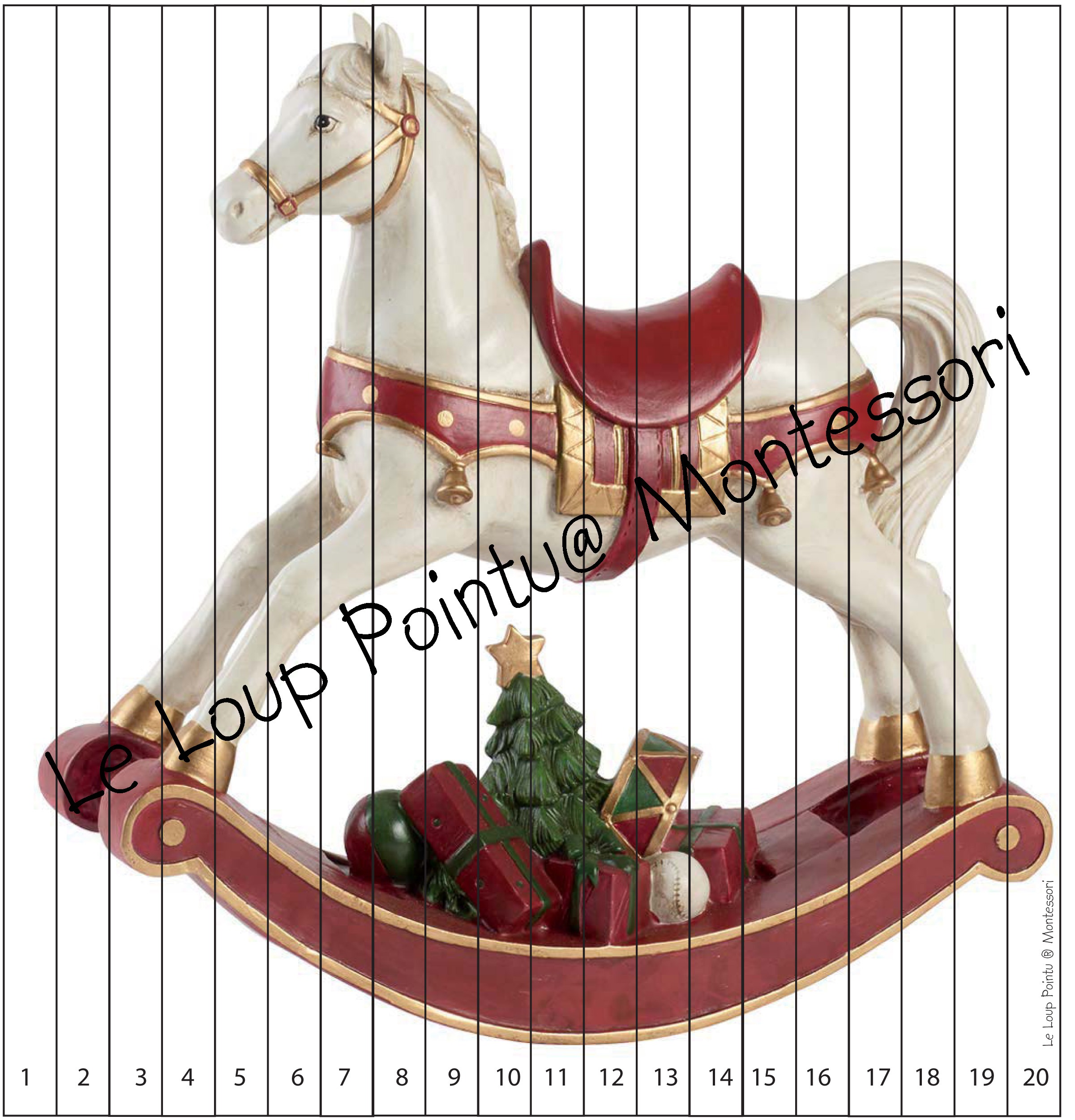 Puzzles à compter Casse Noisette 1-20 - version numérique – Image 2