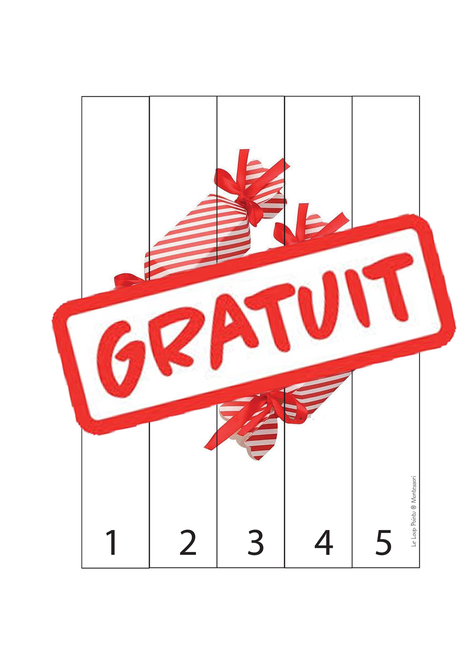 Puzzle numérique crackers, gratuit