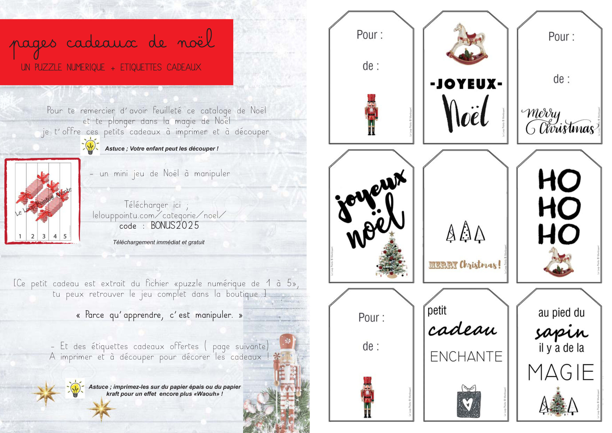 Catalogue Noël 2025 GRATUIT + cadeaux Bonus – Image 7