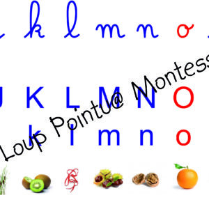 frise alphabet - numérique