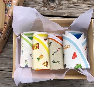 Coffret Collector Noël 4 saisons : 4x map mots à lire + objets