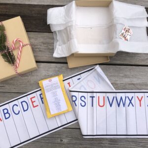 Coffret Collector Noël – Frise Alphabet + Set 1 Phonologique Montessori | Manipulation & Sons, dès 3 ans