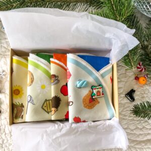 Coffret Collector Noël 4 saisons : 4x map dessins + objets