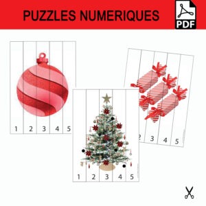 Puzzles à compter Casse Noisette 1-5 - version numérique (Copie)