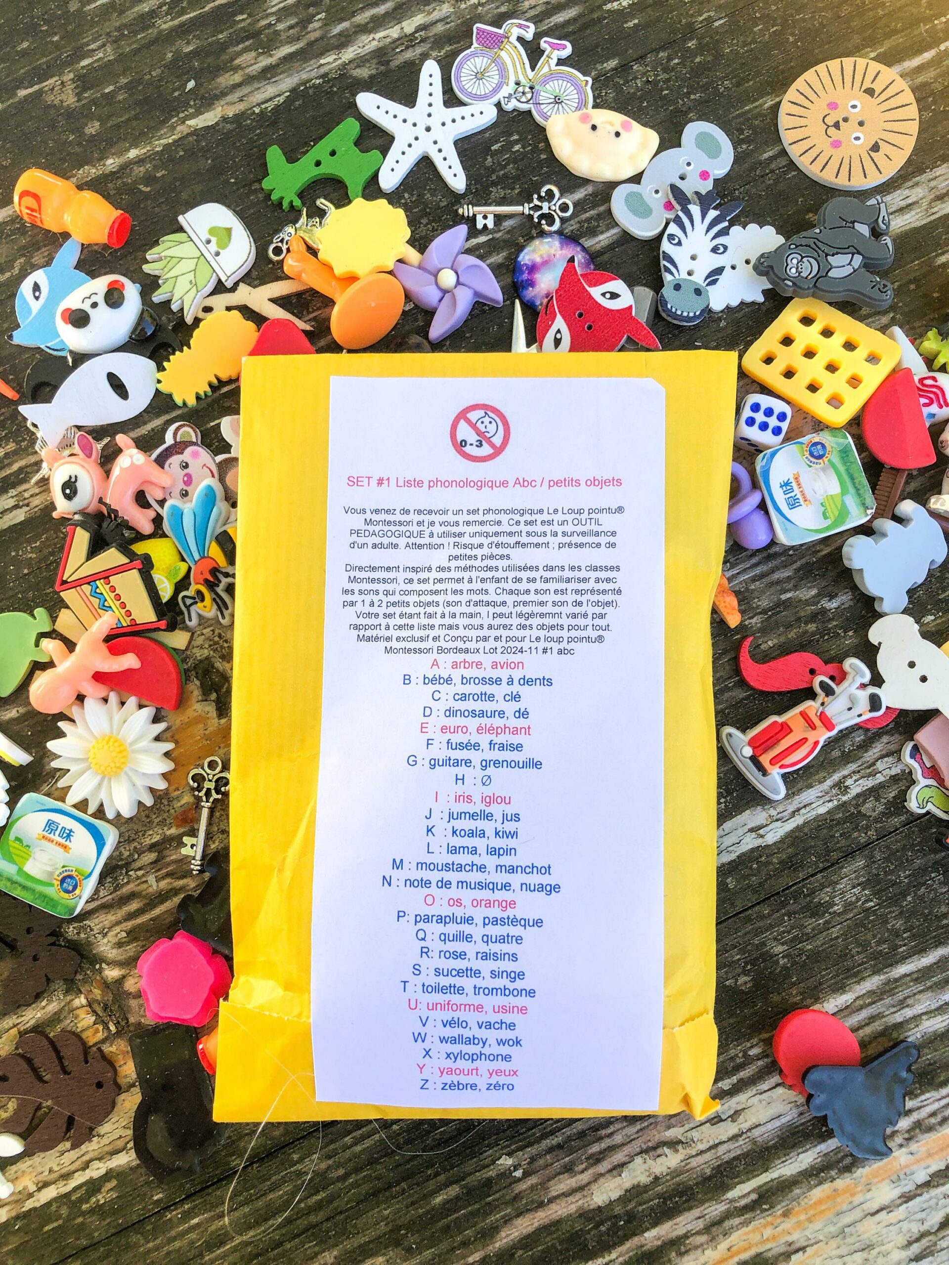 Coffret Collector Noël – Frise Alphabet + Set 1 Phonologique Montessori | Manipulation & Sons, dès 3 ans – Image 10