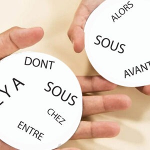 Dobble Lecture -Mots outils N&B - numérique